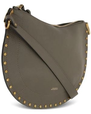 Isabel Marant Oskan Tote Bag mit Nieten - Grau