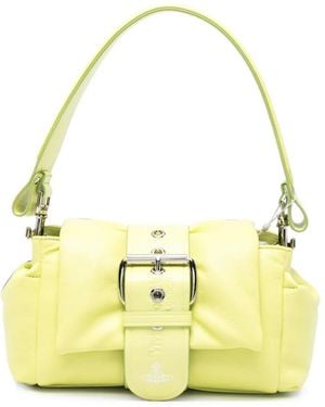 Vivienne Westwood Hazel Treasure Leather Shoulder Bag - Yellow
