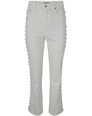 Jonathan Simkhai Amelia High-Rise Skinny Jeans - Grey