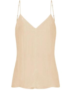 Forte Forte V-Neck Top - Natural