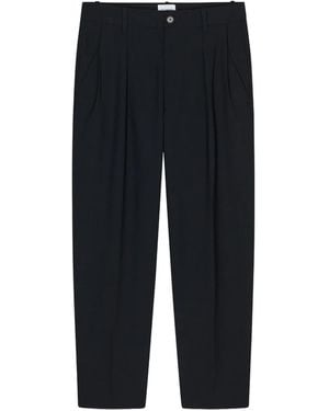 Closed Ruthy Pleated-Front Straight Pants - Blue