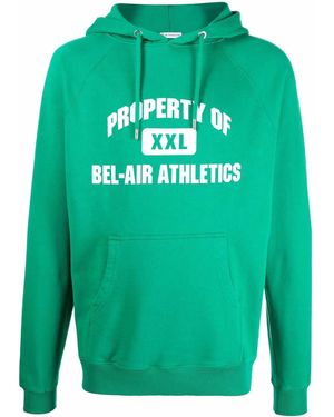 BEL-AIR ATHLETICS Hoodie Mit Logo-Print - Grün