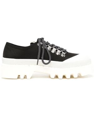 Proenza Schouler Chunky-sole Low-top Trainers - Black