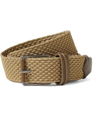 ZEGNA Woven Belt - Brown