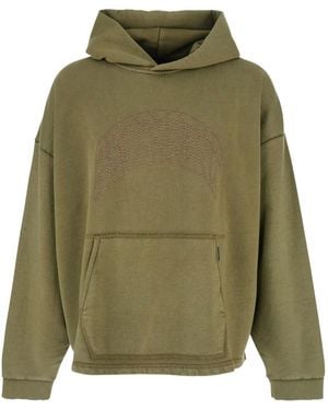 Represent Hoodie À Poche Kangourou - Vert