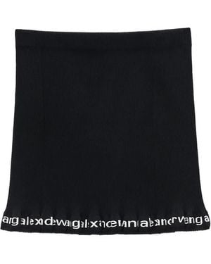 Alexander Wang Sleek Comfort Mini Skirt For - Black