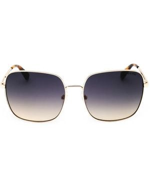Kenneth Cole Square-Frame Sunglasses - Blue