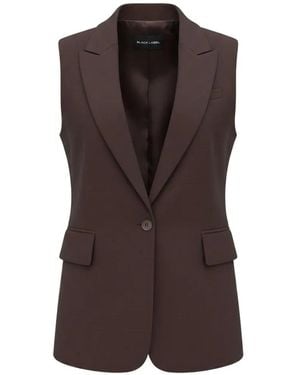 Ralph Lauren Single-Breasted Peak-Lapels Waistcoat - Brown