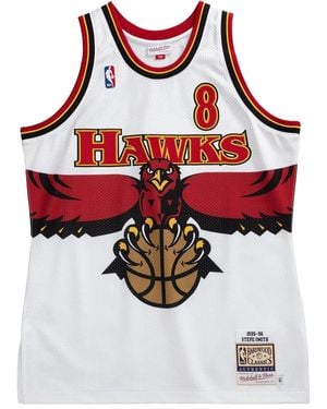 Mitchell & Ness Hawks 1995 Steve Smith ジャージ - ホワイト