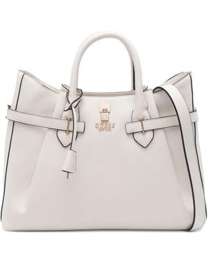 Guess Yesba Top-Handle Tote Bag - Natural