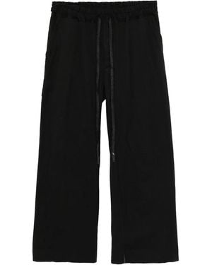 69 by Isaac Sellam Wide-Leg Pants - Black