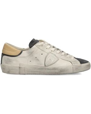 Philippe Model Baskets En Cuir - Neutre