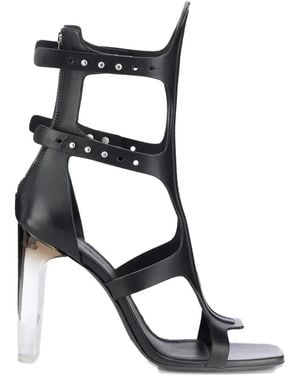 Rick Owens Spartans 110mm パンプス - ブラック