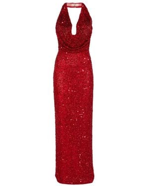 Rachel Gilbert Presley Gown - Red