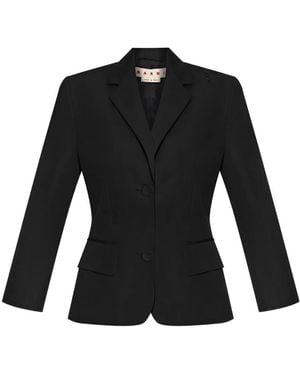 Marni Blazer With Pads - Black