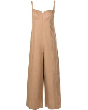 Osklen Wide-leg Jumpsuit - Natural