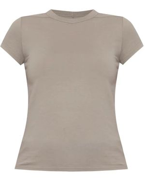 Rick Owens Seam-Detail T-Shirt - Grey