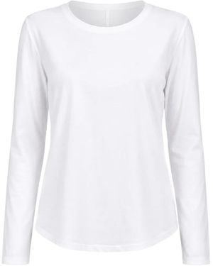 AMO Quinn Long-Sleeve T-Shirt - White