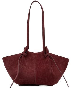 Yuzefi Mochi Knot-Detail Shoulder Bag - Purple