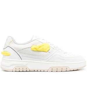 MSGM Panelled Low-Top Trainers - White