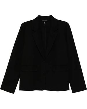 Eileen Fisher Blazer Con Dos Botones - Negro