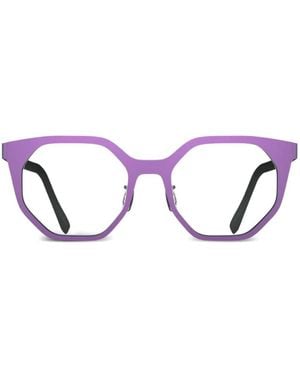 Blackfin Gafas Islay Con Montura Geométrica - Blanco