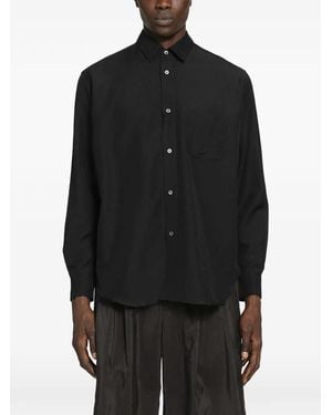 stein Camicia A Maniche Lunghe - Nero