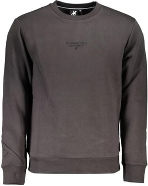 U.S. Grand Logo-Print Sweatshirt - Grey
