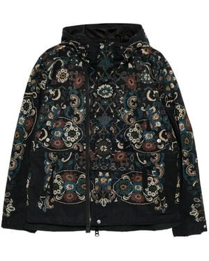 Sacai Printed Jacket - Black