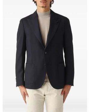 Lardini Single-Breasted Jacket - Black