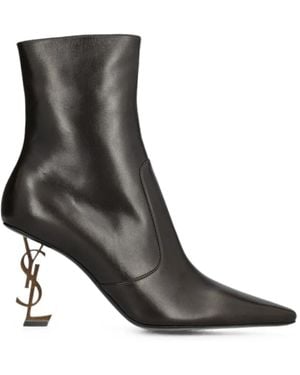 Saint Laurent Opyum Booties - Black