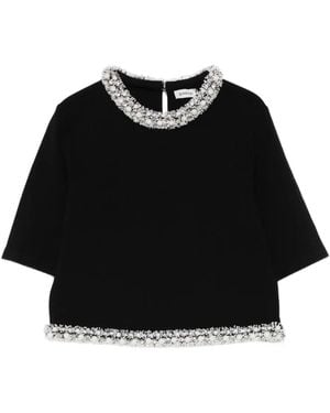 Jonathan Simkhai Haut Ozelle À Ornements - Noir