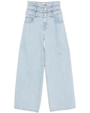 Viktor & Rolf Vaqueros Con Triple Capa - Azul