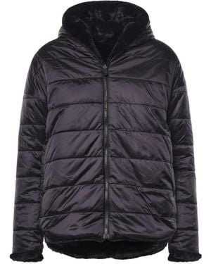 Save The Duck Davina Reversible Faux-Fur Coat - Black