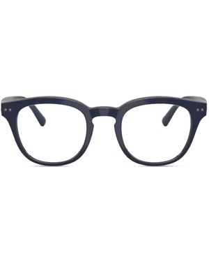 NUANCE' Brille Mit Rundem Gestell - Schwarz