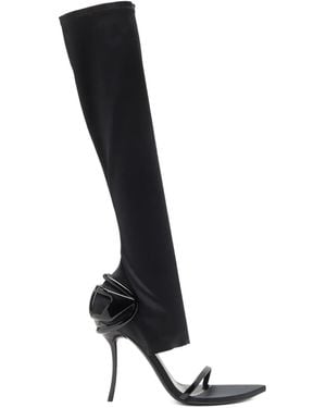 DIESEL D-Ten&Half Knee-High Boots - Black