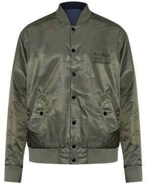 Balmain Reversible Bomber Jacket - Green