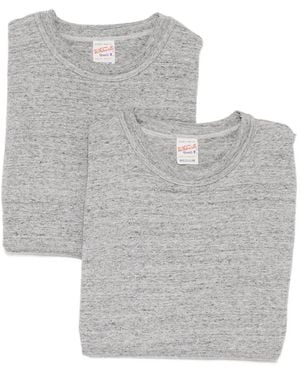 Whitesville Lot De 2 T-Shirts En Coton - Gris