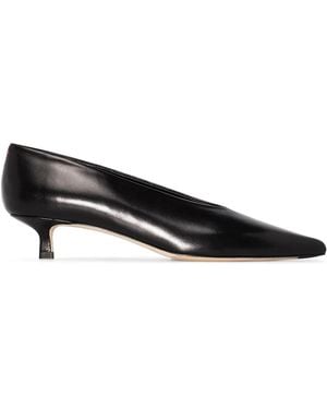 Aeyde Clara Kitten-Heel Pumps - Black