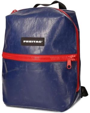 Freitag F44 Walter Logo-Patch Backpack - Blue