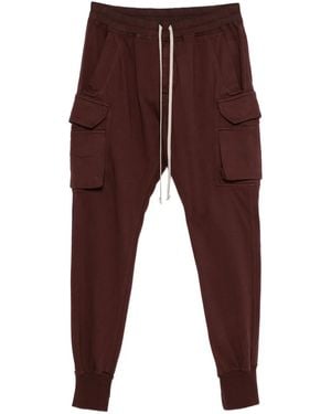 Rick Owens ドローストリング カーゴパンツ - ブラウン