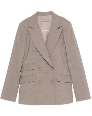 D.exterior Giacca Doppiopetto - Grigio