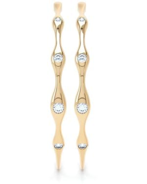 LOEV Puces D'Oreilles Curve En Recyclé 14Ct - Métallisé