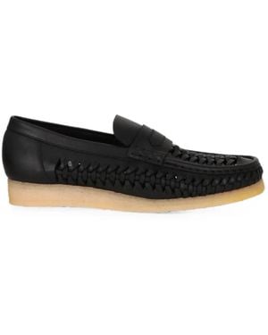Todd Synder X Champion X Clarks Leather Loafers - Noir