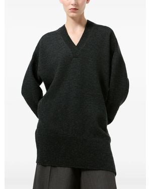 Our Legacy Raise V-Neck Sweater - Black