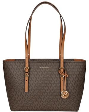 MICHAEL Michael Kors Medium Quinn Tote Bag - Brown