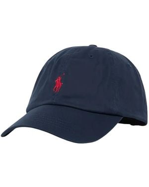 Ralph Lauren Logo-embroidered Baseball Cap - Blue