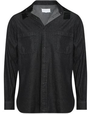 Maison Margiela Patch-Pocket Shirt - Black