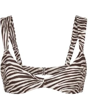 Nicholas Bridget Balconette Top - Grey