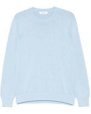 Gran Sasso Long-Sleeve Crew-Neck Jumper - Blue